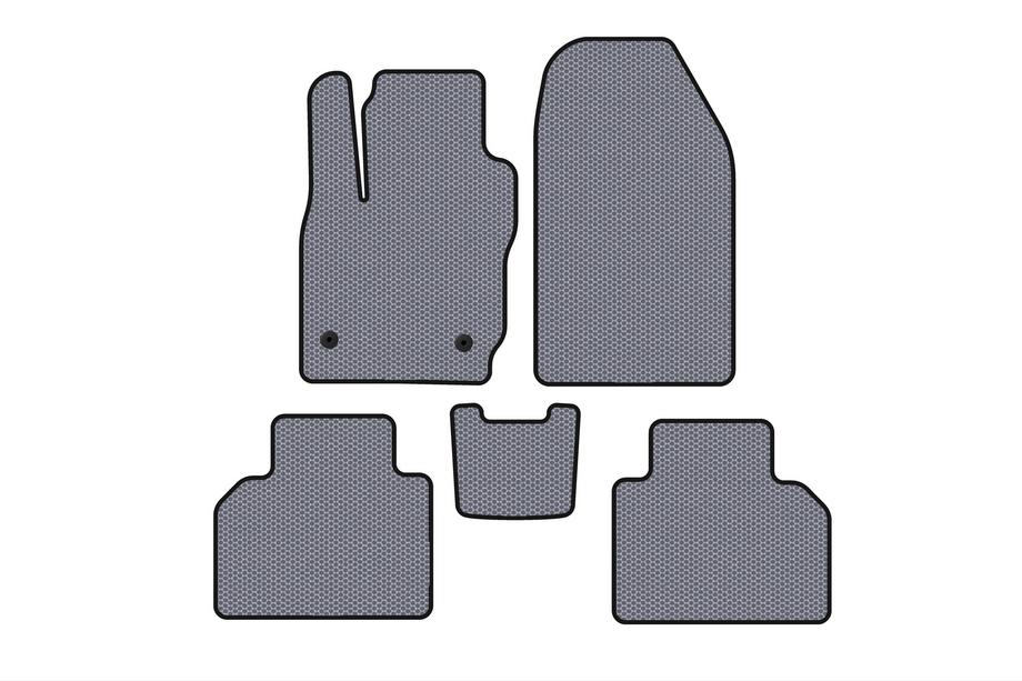 Ford Courier 2014–2023 Gumijasti tepihi Carsuit (Sivi) Fotografija 1
