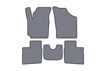 Geely CK-1 2005–2008 Gumijasti tepihi za kabino Carsuit (2005-2009, SD, sivi) fotografija 1