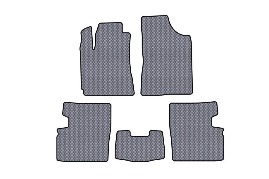 Geely Emgrand EC7 2009– Gumijasti tepihi Carsuit (2009-2014, HB, 5-vratni, sivi) Image