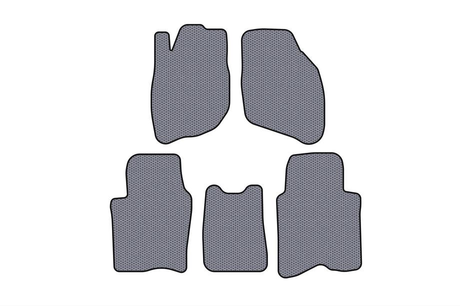 Honda City 2002–2008 Carsuit gumijaste preproge (SD, sive) Image