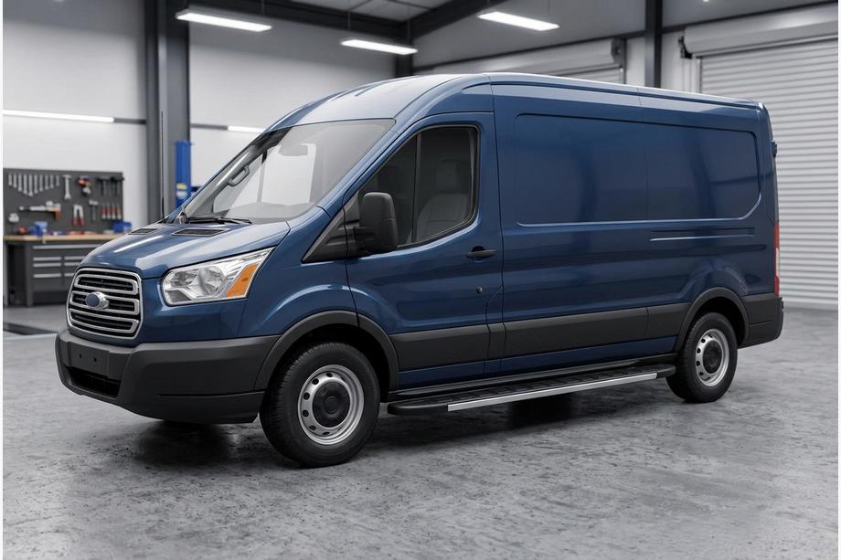 Ford Transit 2000–2014 Bočne stopnice Duru (2 kosa, aluminij) Image