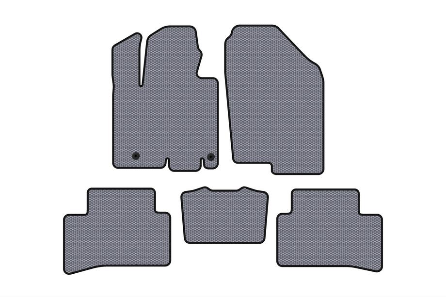 Hyundai Tucson NX4 2021– Gumijasti tepihi Carsuit (Sivi) Image