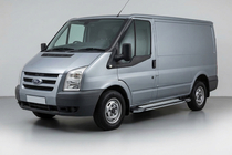 Ford Transit 2000–2014 Stranske stopnice Rainbow (2 kos, aluminij) fotografija 1