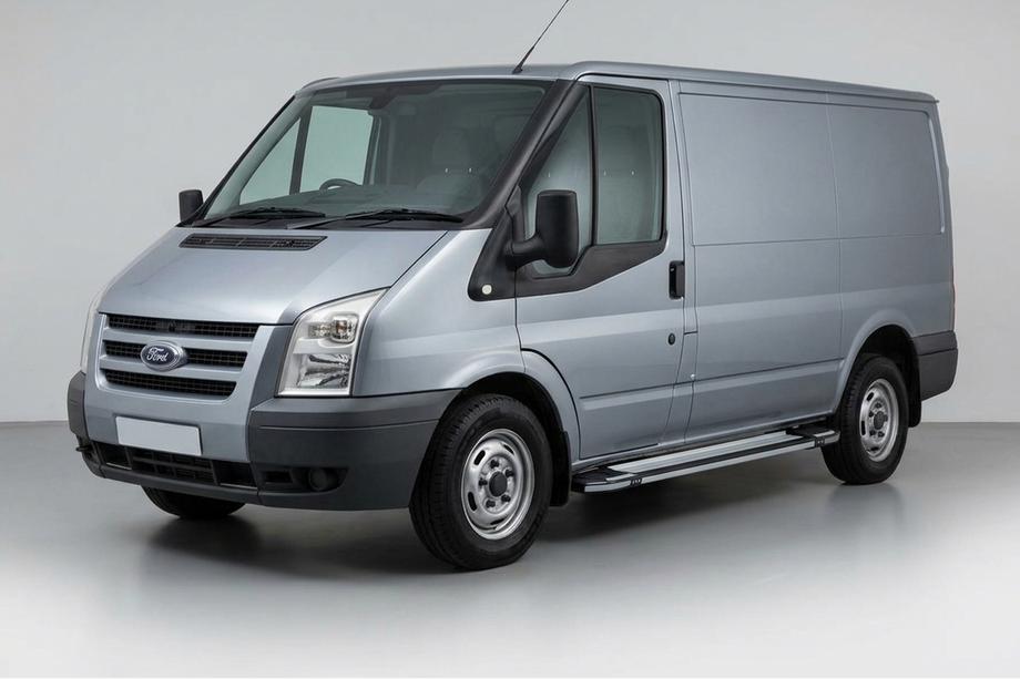 Ford Transit 2000–2014 Stranske stopnice Rainbow (2 kos, aluminij) Image