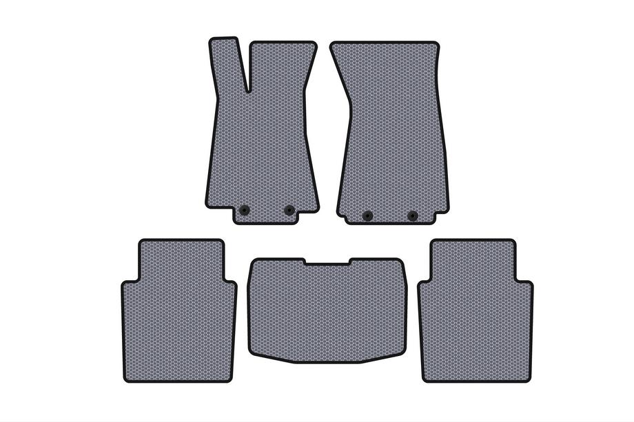 Jaguar XJ 2003–2009 Carsuit gumijaste preproge (SD, sive) Image