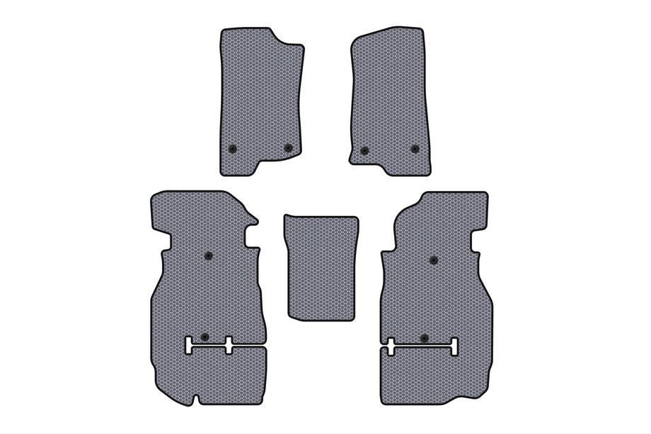Jeep Wrangler 2018– Gumijasti tepihi Carsuit (Rubicon Unlimited/5-vratni, sivi) Image
