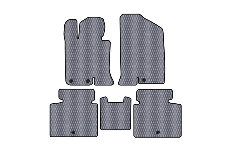 Kia Optima 2010–2016 Gumijaste preproge Carsuit V-2 (SD, siva) Image
