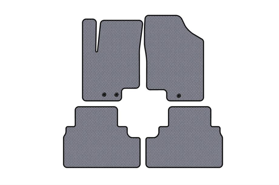Kia Venga 2010–2019 Gumijasti tepihi Carsuit (Sivi) Image