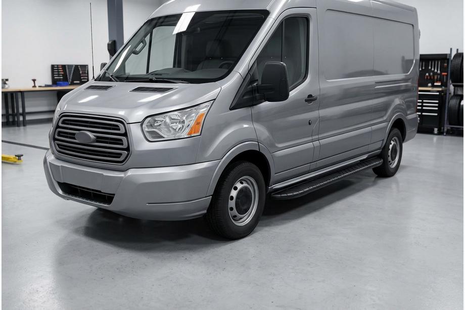 Ford Transit 2014– Bočne stopnice Bosphorus Black (2 kos, aluminij) Image