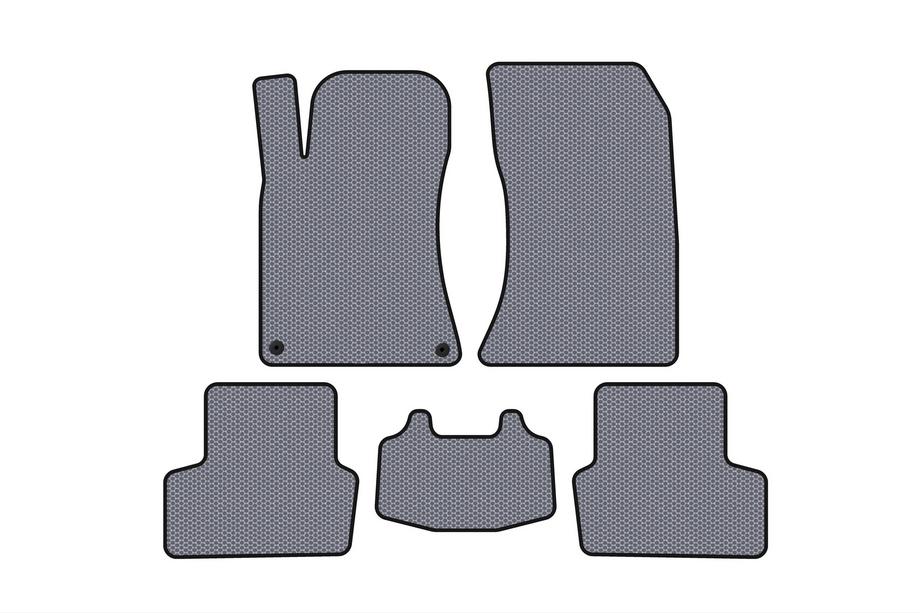 Mercedes CLA C117 2013–2019 Carsuit gumijaste preproge (SD, sive) Image