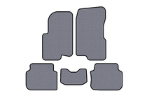 Smart 1998–2007 Gumijasti tepihi Carsuit (2003-2007, Forfour, Sivi) fotografija 1