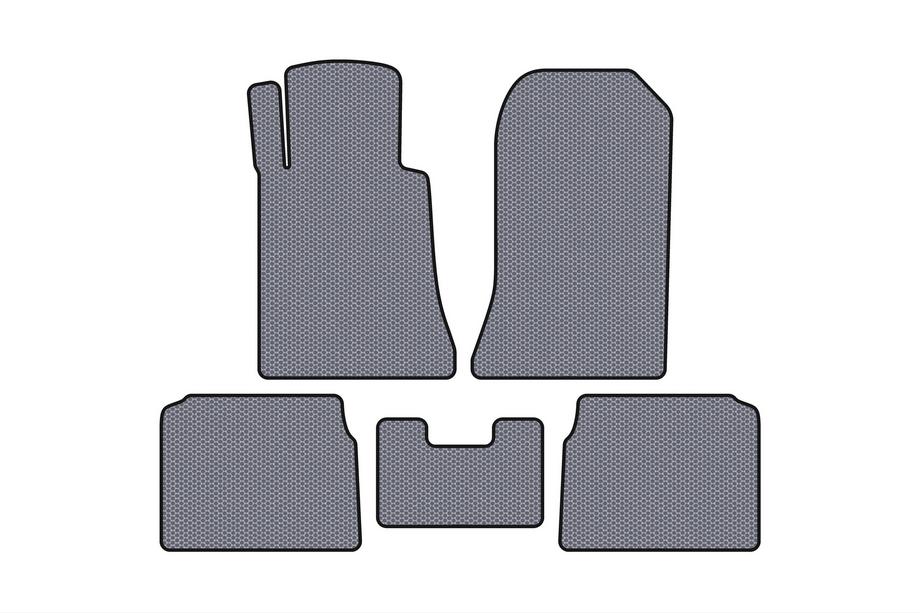 Mercedes E-class W124 1984–1997 Carsuit gumijaste preproge (SD, sive) Image