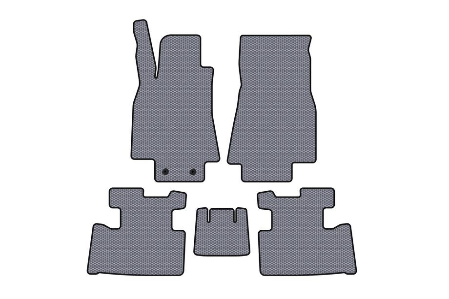 Mercedes A-class W169 2004–2012 Gumijasti tepihi Carsuit (2004-2008, HB, 5-vratni, sivi) Image