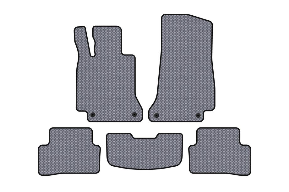 Mercedes C-class W205 2014–2021 Carsuit gumijaste preproge (SD, sive) Image