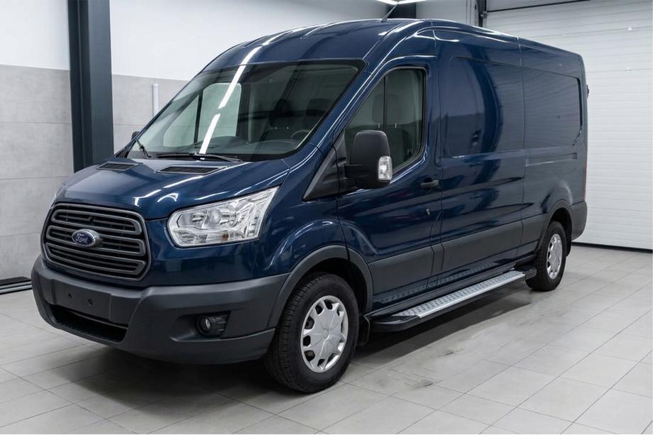 Ford Transit 2014– Stranske stopnice Allmond Grey (2 kosa, aluminij) Image
