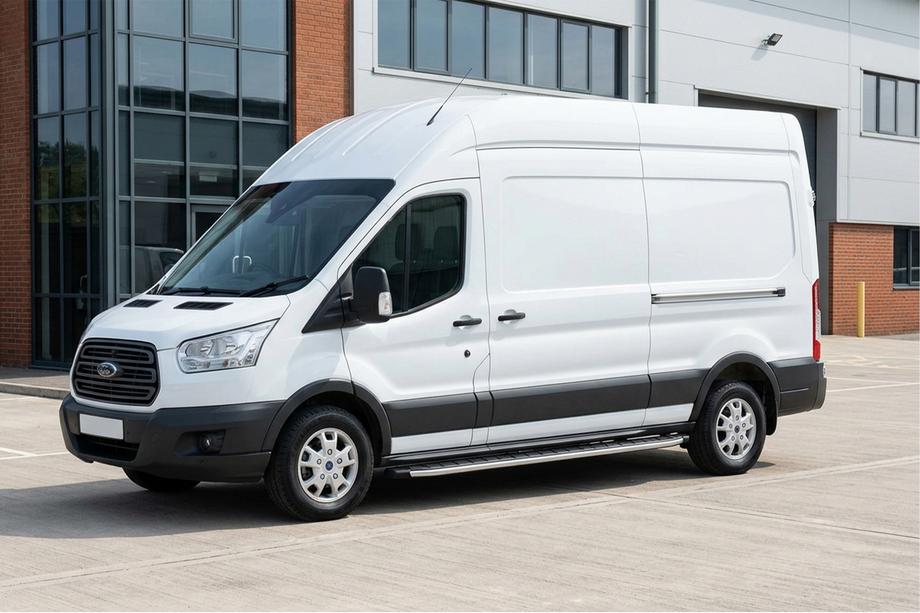 Ford Transit 2014– Stranske stopnice Fullmond (2 kos, aluminij) Image