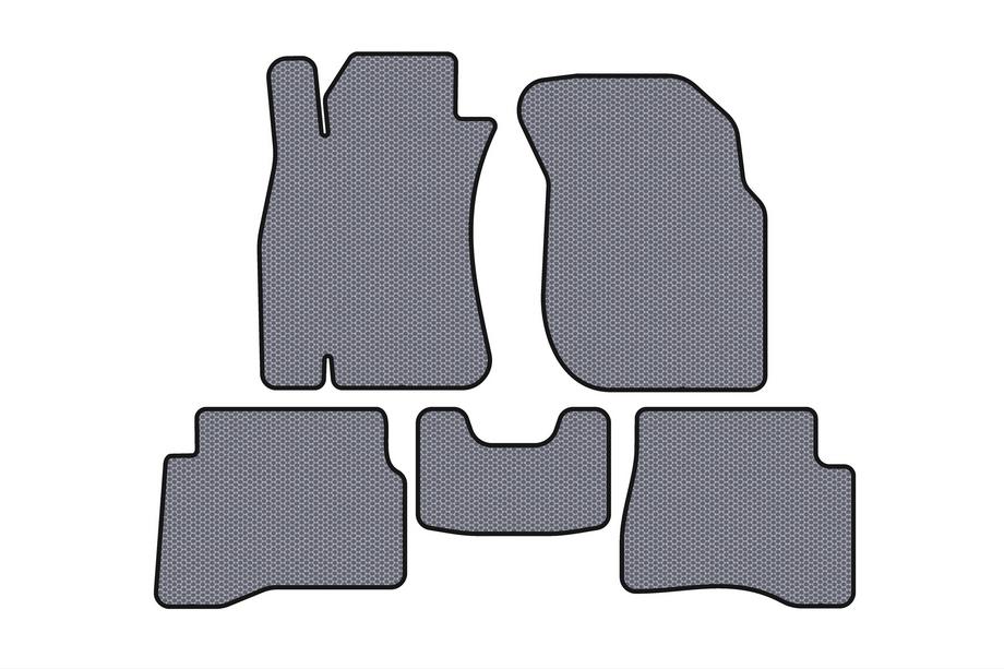 Nissan Almera N16 2000–2006 Carsuit gumijaste preproge (SD, sive) Image