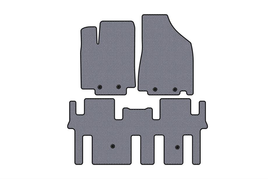 Nissan Pathfinder R52 2012–2021 Gumijasti tepihi Carsuit (2 vrsti, sivi) Image