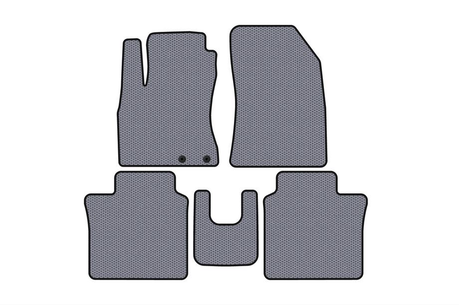 Nissan Note 2012–2020 Gumijasti tepihi Carsuit (HB, sivi) Image