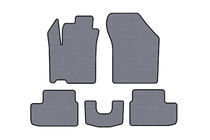 Opel Agila 2007–2015 Gumijasti tepihi Carsuit (HB, sivi) fotografija 1