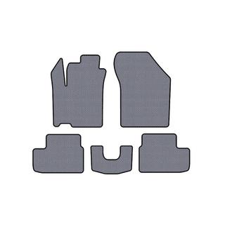 Gumijasti tepihi Carsuit (HB, sivi) Opel Agila 2007–2015 fotografija 1