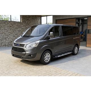 Stranske stopnice Sunrise (2 kos, aluminij) Ford Custom 2013–2022 fotografija 1