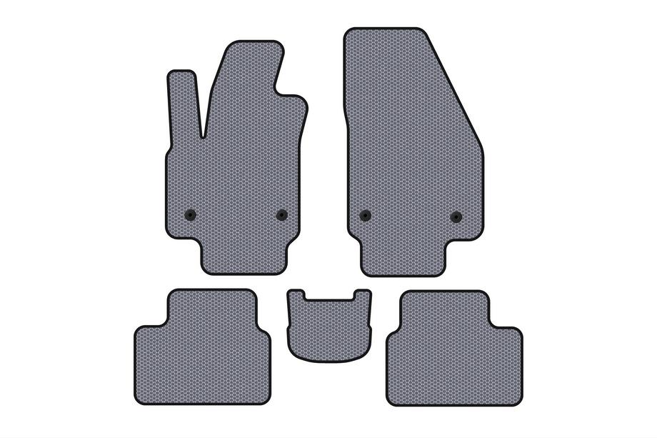 Opel Meriva 2010–2017 Gumijasti tepihi Carsuit (Sivi) Image