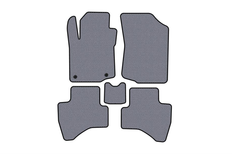 Peugeot 107 2005–2014 Gumijasti tepihi Carsuit (HB, sivi) Image