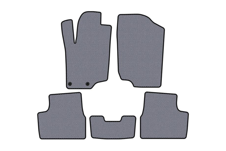 Peugeot 207 2006–2014 Gumijaste preproge za avto Carsuit (HB, 5-vratni, sive) Image