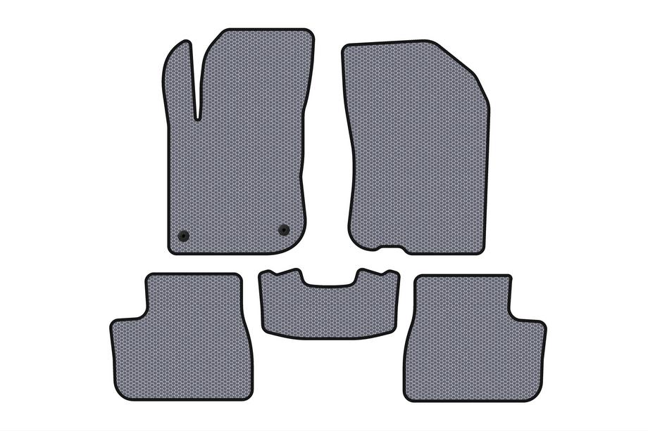 Peugeot 208 2012–2019 Gumijasti tepihi Carsuit (Sivi) Image