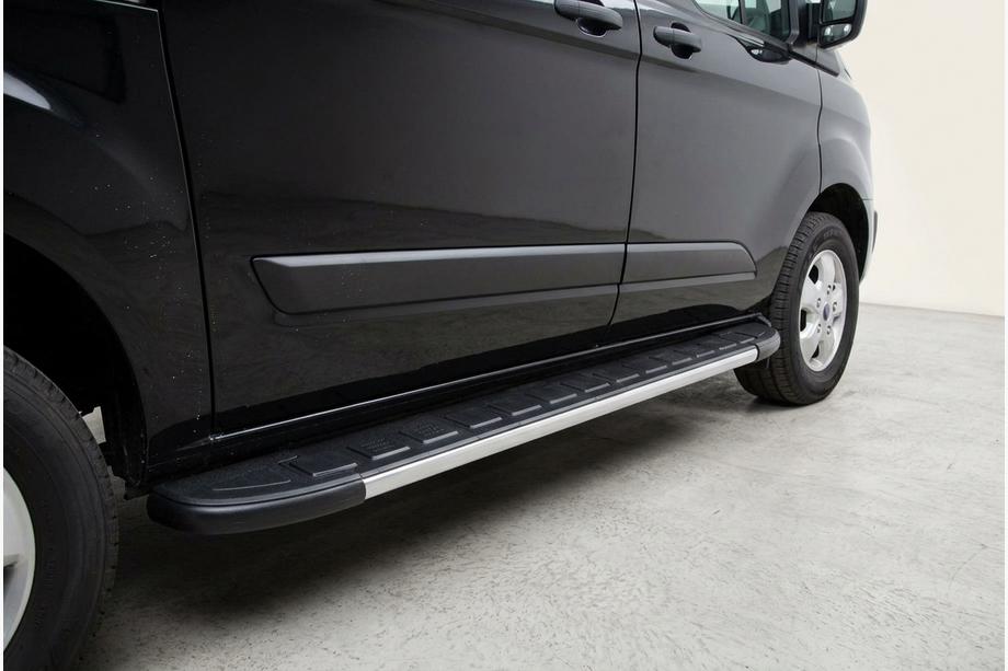 Ford Custom 2013–2022 Bočne stopnice Duru (2 kosa, aluminij) Image