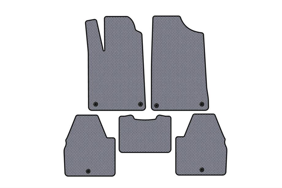 Peugeot 607 1999–2010 Carsuit gumijaste preproge (SD, sive) Image