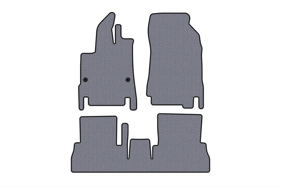 Peugeot Partner/Rifter 2019– Gumijasti tepihi Carsuit (7-sedežni/dolga medosna razdalja, sivi) Image