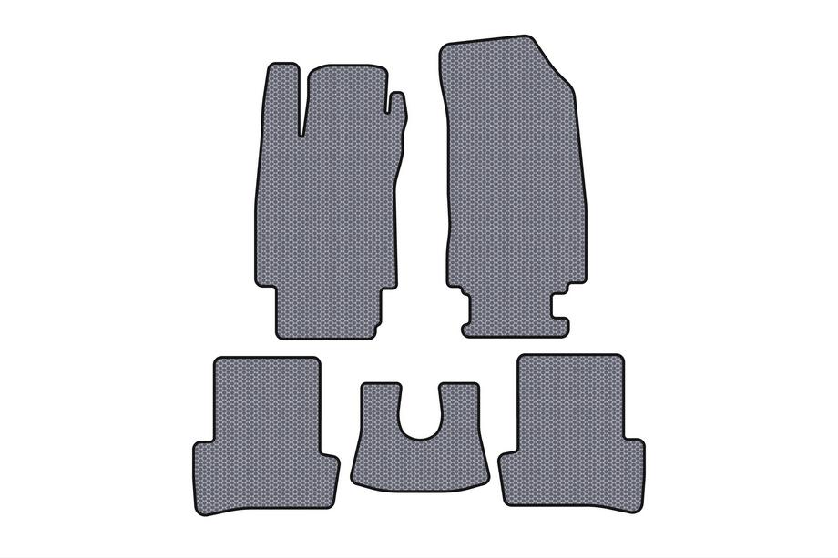 Renault Clio III 2005–2012 Gumijasti tepihi Carsuit (Sivi) Image