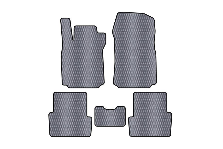 Renault Modus 2005–2012 Gumijasti tepihi Carsuit (Sivi) Fotografija 1
