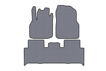 Renault Scenic/Grand 2003–2009 Gumijasti tepihi Carsuit (2 vrsti, sivi) fotografija 1