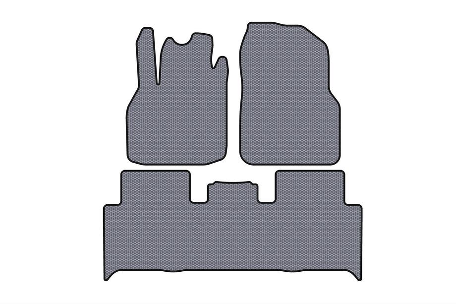 Renault Scenic/Grand 2003–2009 Gumijasti tepihi Carsuit (2 vrsti, sivi) Image