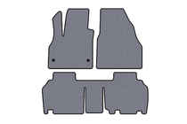 Renault Kangoo 2008–2020 Gumijaste preproge Carsuit (2 vrsti, 5-vratni/7-sedežni, siva) fotografija 1