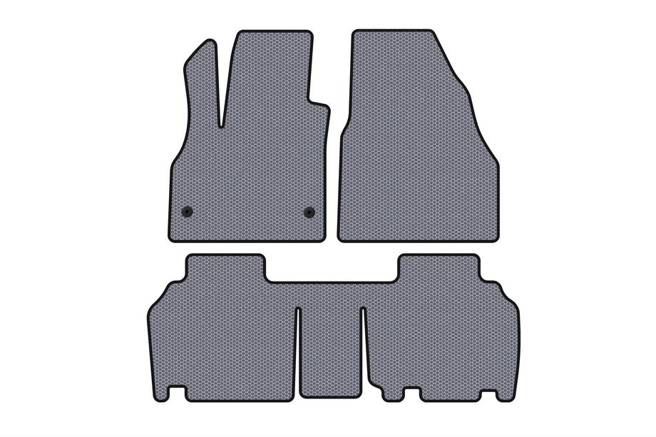 Renault Kangoo 2008–2020 Gumijaste preproge Carsuit (2 vrsti, 5-vratni/7-sedežni, siva) Image