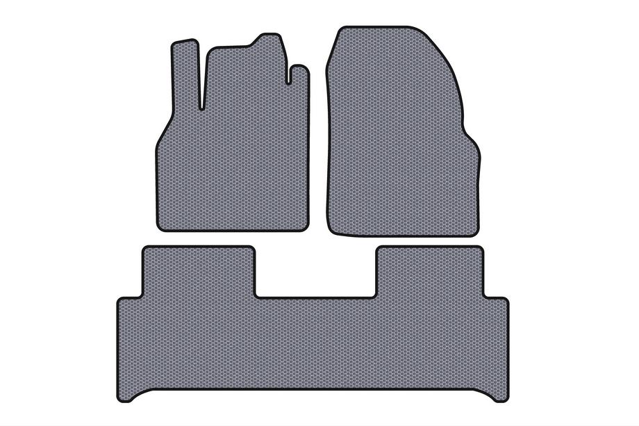 Renault Scenic/Grand 2003–2009 Gumijasti tepihi Carsuit (Sivi) Image
