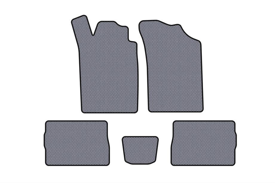 Renault Symbol 1999–2008 Carsuit gumijaste preproge (SD, sive) Image
