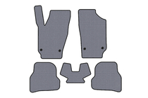 Seat Ibiza 2010–2017 Gumijaste preproge za avto Carsuit (2010-2012, HB, 5-vratni, siva) fotografija 1