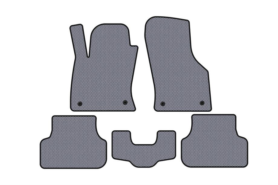 Seat Leon 2013–2020 Gumijasti tepihi za avto Carsuit (2013-2016, SW, sivi) Image