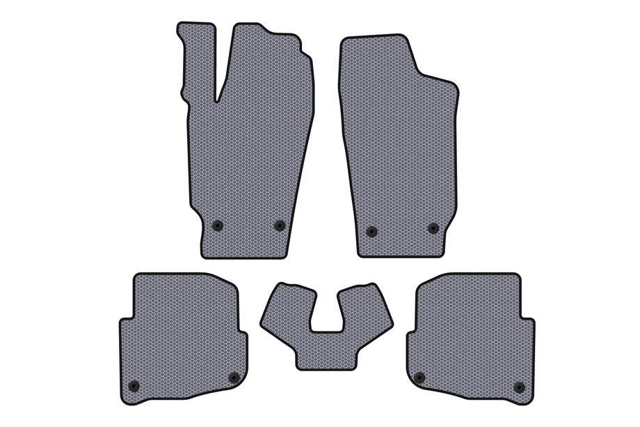 Skoda Fabia 2000–2007 Carsuit gumijaste preproge (SD, sive) Image