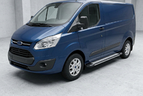 Ford Custom 2013–2022 Stranske stopnice Rainbow (2 kos, aluminij) fotografija 1