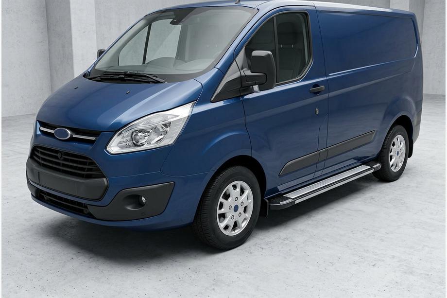 Ford Custom 2013–2022 Stranske stopnice Rainbow (2 kos, aluminij) Image
