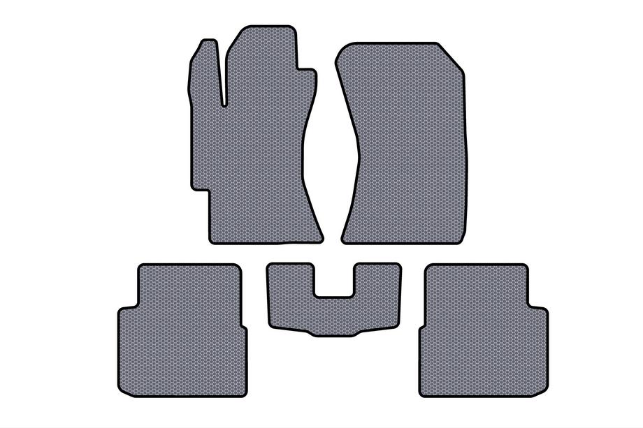 Subaru Impreza 2007–2011 Gumijasti tepihi Carsuit (HB, sivi) Image