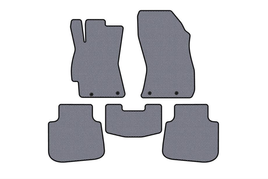 Subaru Legacy 2014–2019 Gumijaste avtomobilske preproge Carsuit (SD, Legacy BN, siva) Image