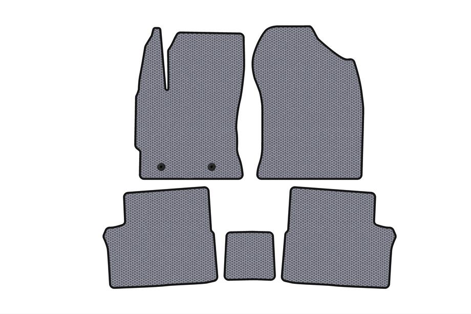 Toyota Auris 2012–2018 Gumijasti tepihi Carsuit (Sivi) Image