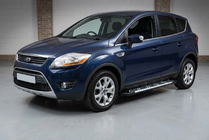 Ford Kuga 2008–2013 Stranske stopnice Sunrise (2 kos, aluminij) fotografija 1